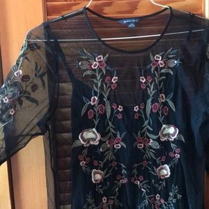 American Eagle sheer dress